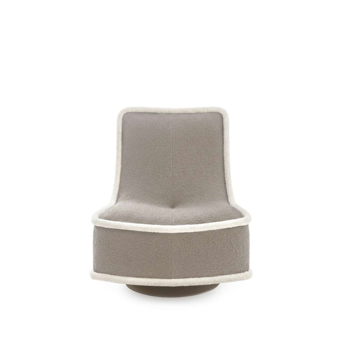 Kartell Πολυθρόνα Greige/white σειρά Bonheur du Jour 