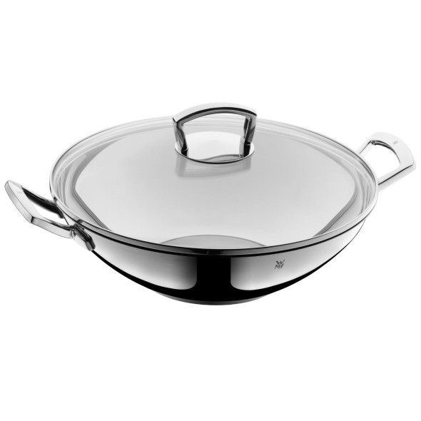 WMF Wok 36 εκ. με γυάλινο καπάκι σειρά Kitchen WMF Wok 36 εκ. με γυάλινο καπάκι σειρά Kitchen