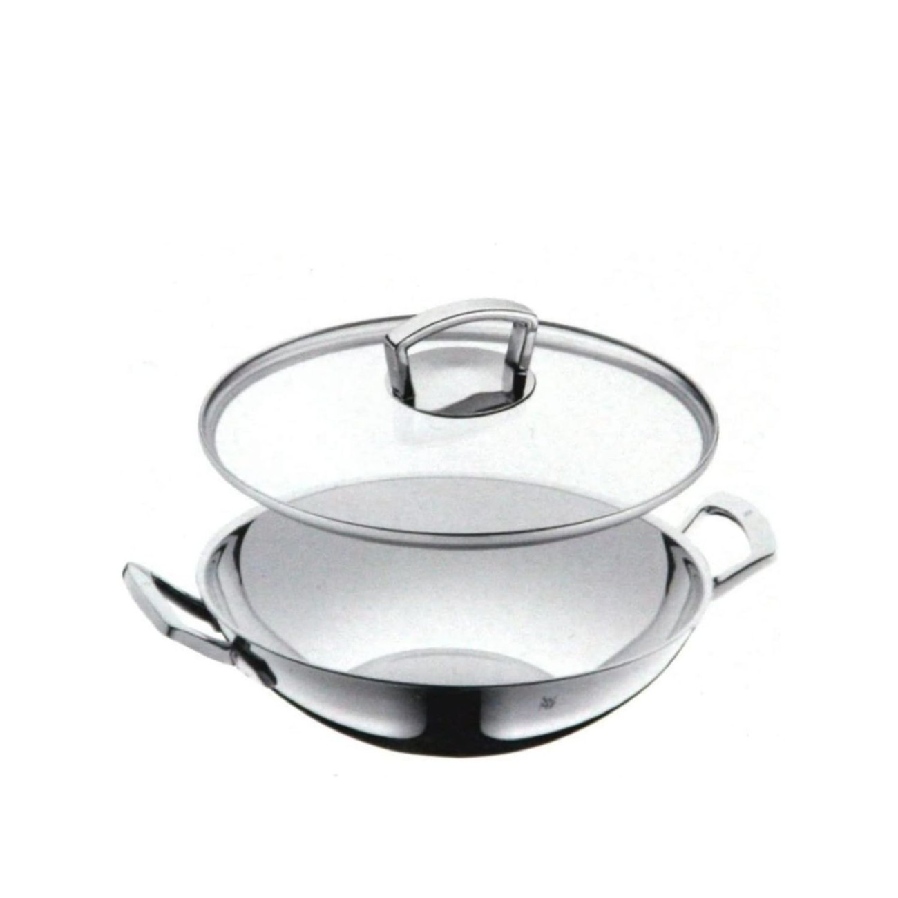 WMF Wok 36εκ. με γυάλινο καπάκι σειρά Kitchen Τηγάνια/Wok