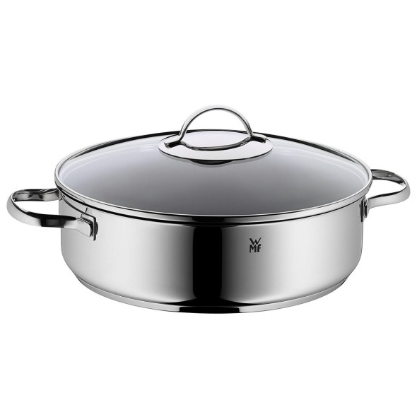 WMF Πλακερό 28εκ./5λτ. με γυάλινο καπάκι σειρά Durit Select Pro WMF Πλακερό 28εκ./5λτ. με γυάλινο καπάκι σειρά Durit Select Pro