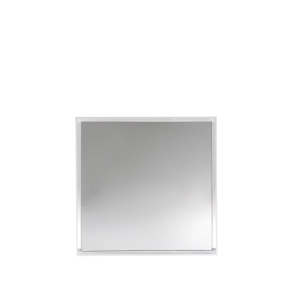 Kartell Καθρέφτης 50Χ50 εκ glossy white σειρά Only Me Kartell Καθρέφτης 50Χ50 εκ glossy white σειρά Only Me