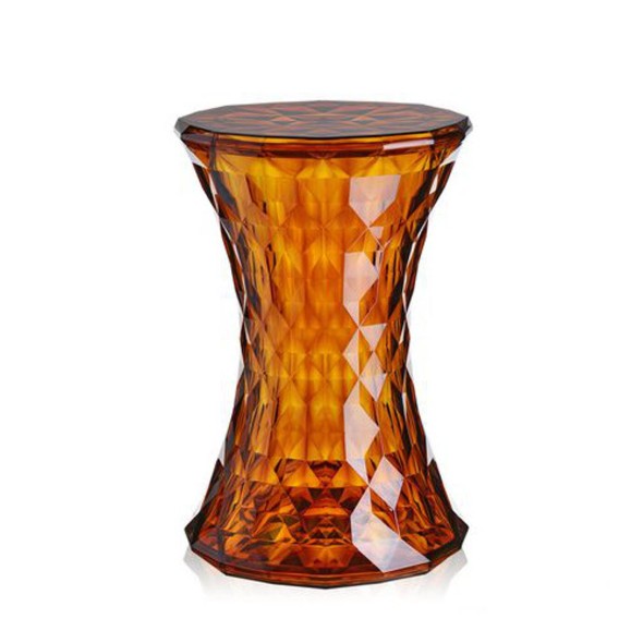 Kartell Σκαμπώ/τραπεζάκι amber 45εκ σειρά Stone