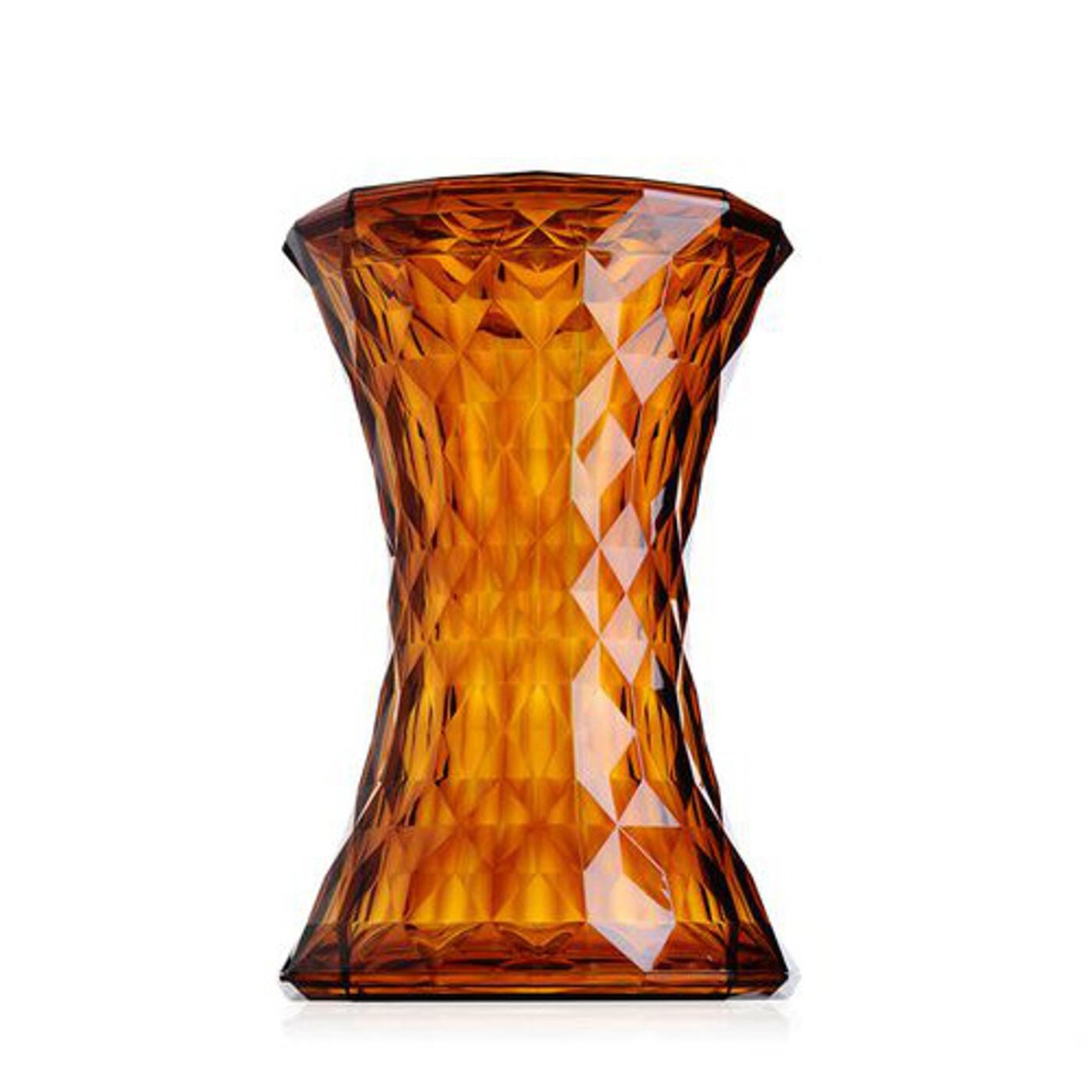 Kartell Σκαμπώ/τραπεζάκι amber 45εκ σειρά Stone Βοηθητικά τραπέζια