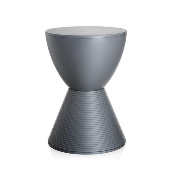 Kartell Σκαμπώ/τραπεζάκι γκρι 43εκ σειρά Prince Aha