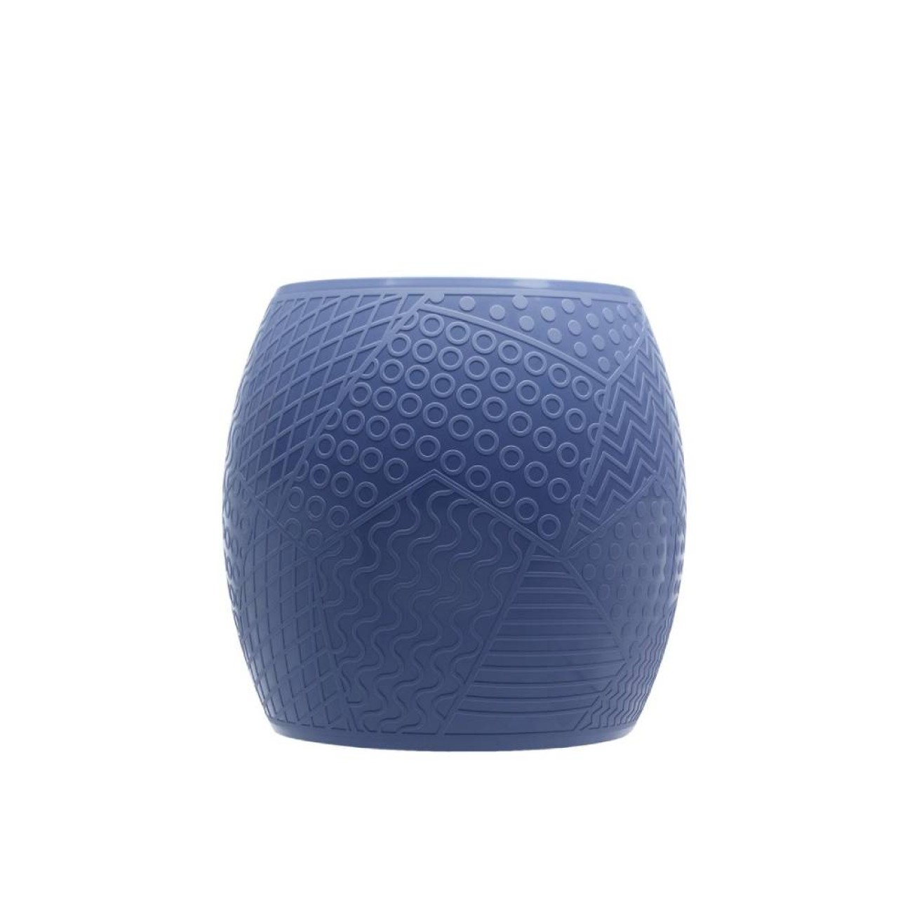 Kartell Σκαμπώ/ τραπεζάκι μπλε σειρά Roy Σκαμπό