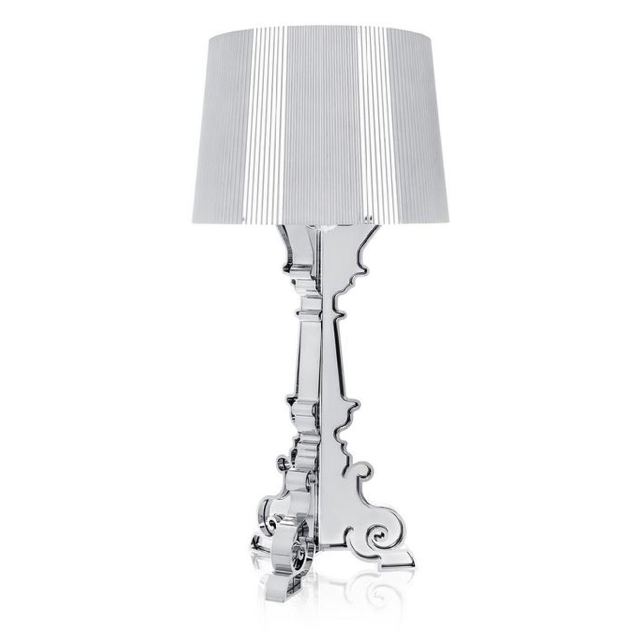 Kartell Φωτιστικό με dimmer πολύχρωμο silver σειρά Bourgie Επιτραπέζια