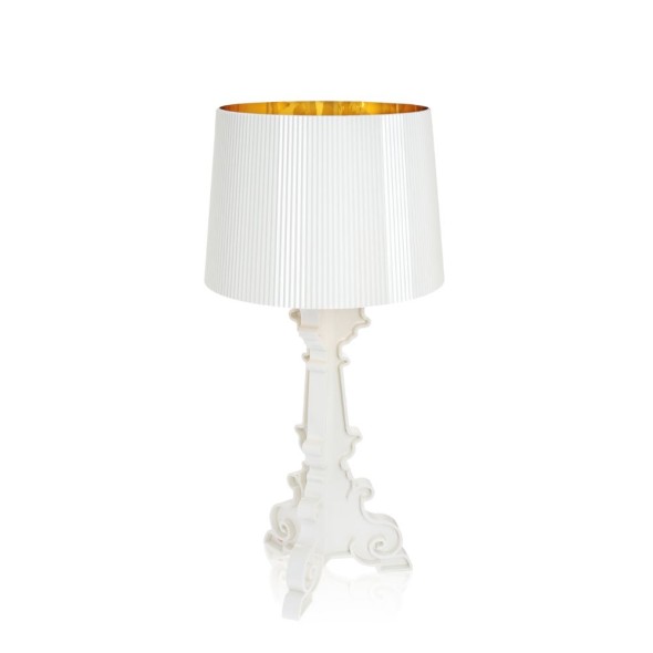 Kartell Φωτιστικό με dimmer λευκό/χρυσό σειρά Bourgie