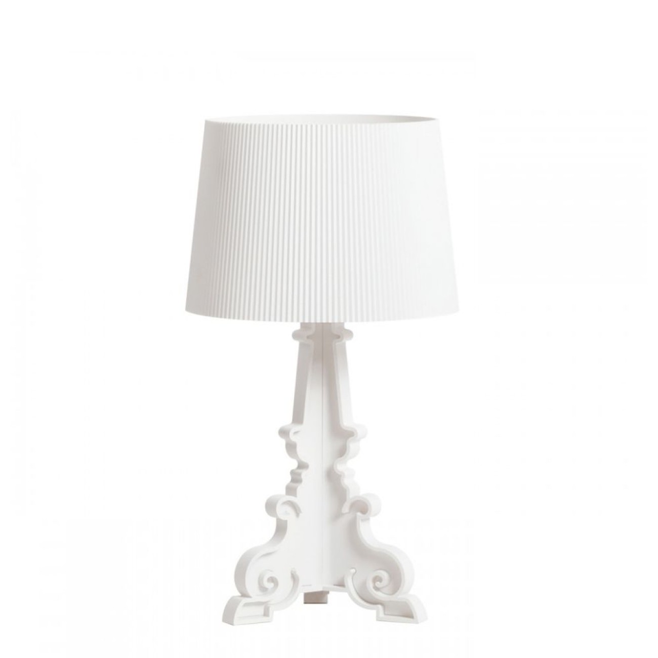 Kartell Λάμπα λευκή ματ Συλλεκτική σειρά Bourgie Επιτραπέζια