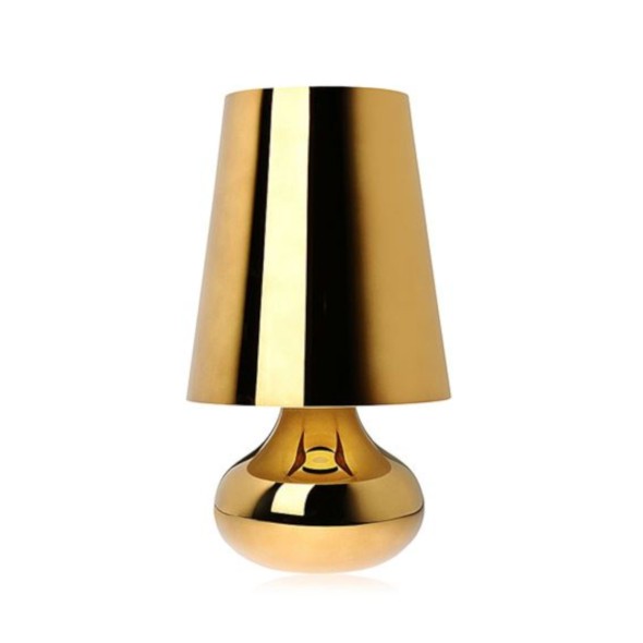 Kartell Λάμπα χρυσή 42cm σειρά Cindy