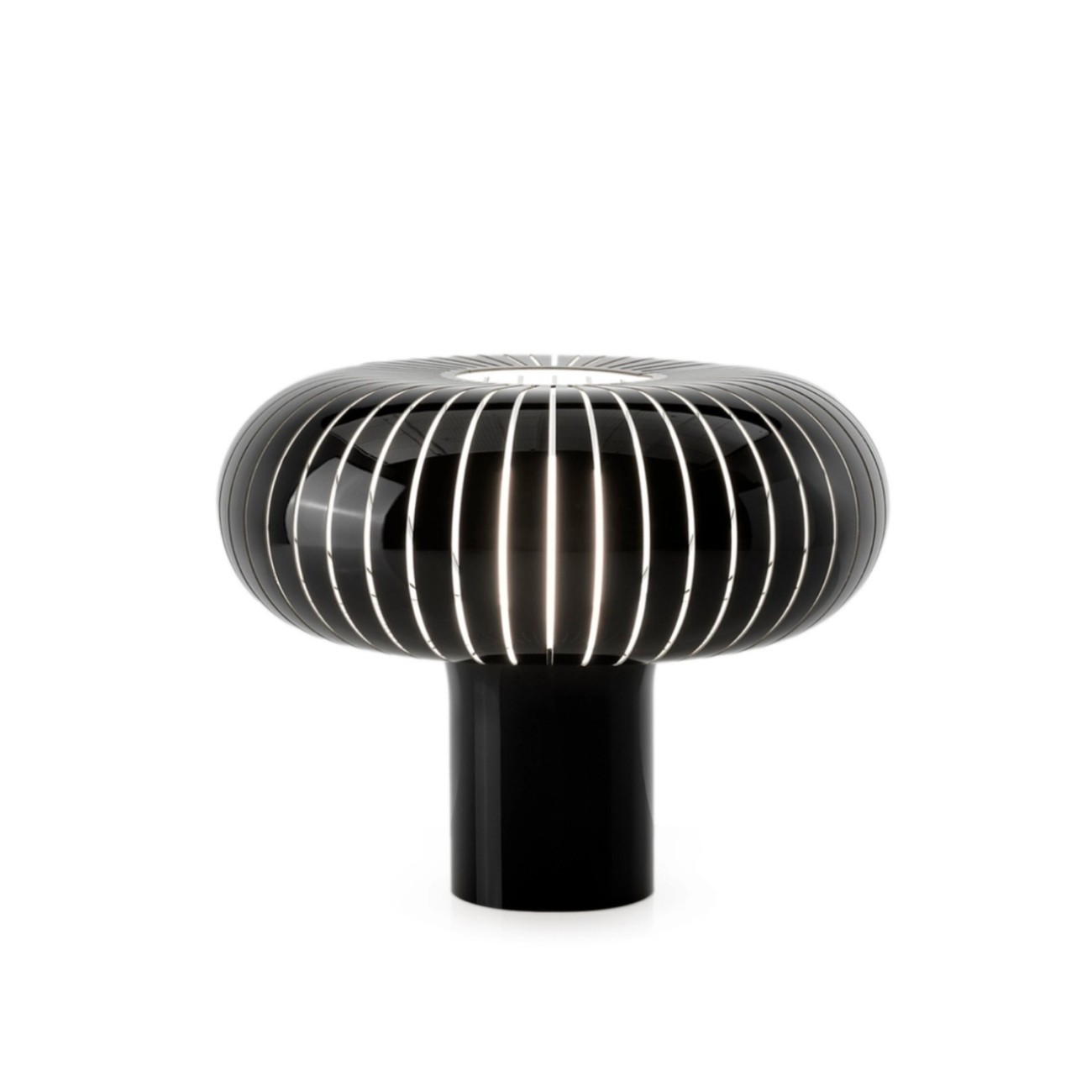 Kartell Λάμπα 43 εκ. μαύρη σειρά Teresa Επιτραπέζια/Επαναφορτιζόμενα