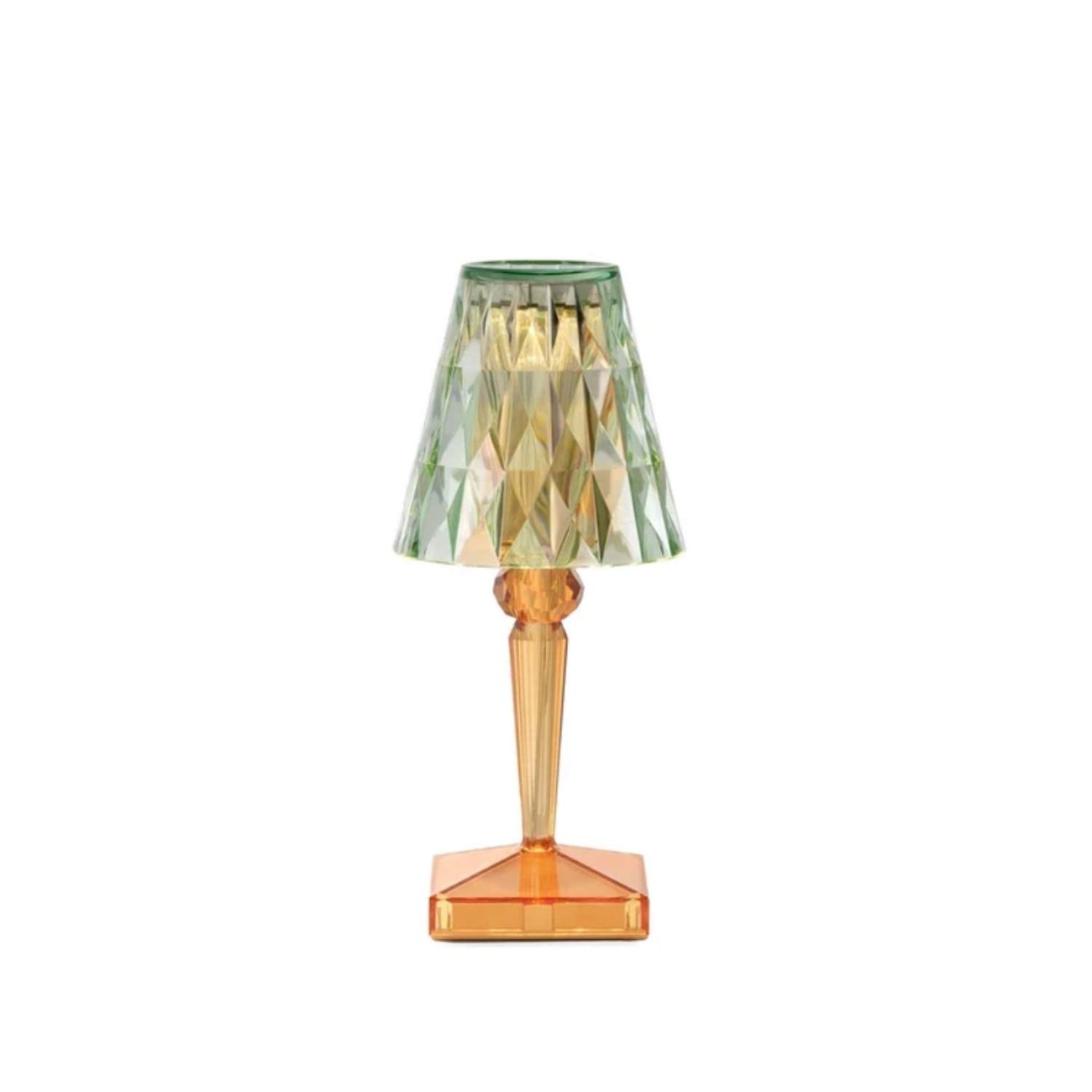 Kartell Λάμπα 26 εκ επαναφορτιζόμενη mint/orange σειρά Battery Επιτραπέζια Φωτιστικά