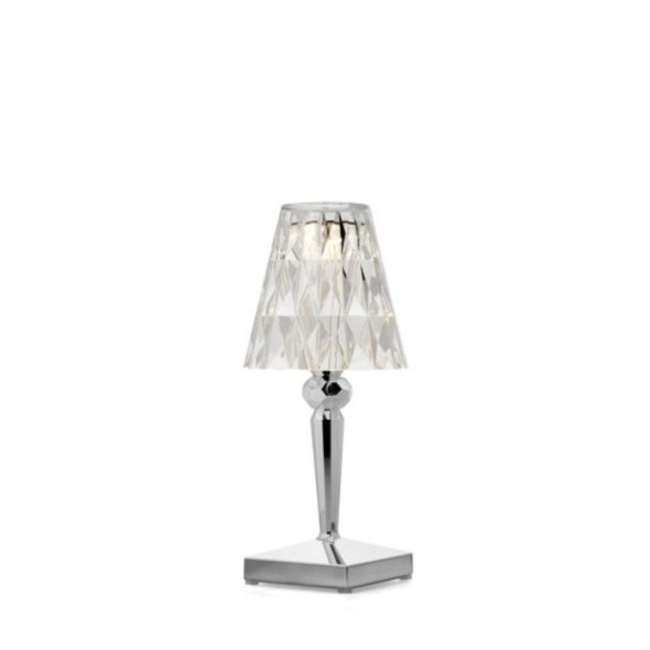Kartell Λάμπα χρωμέ 26cm σειρά Battery Kartell Λάμπα χρωμέ 26cm σειρά Battery