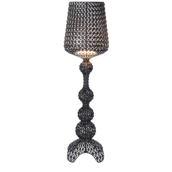 Kartell Επιδαπέδιο Φωτιστικό μαύρο 165εκ. σειρά Kabuki