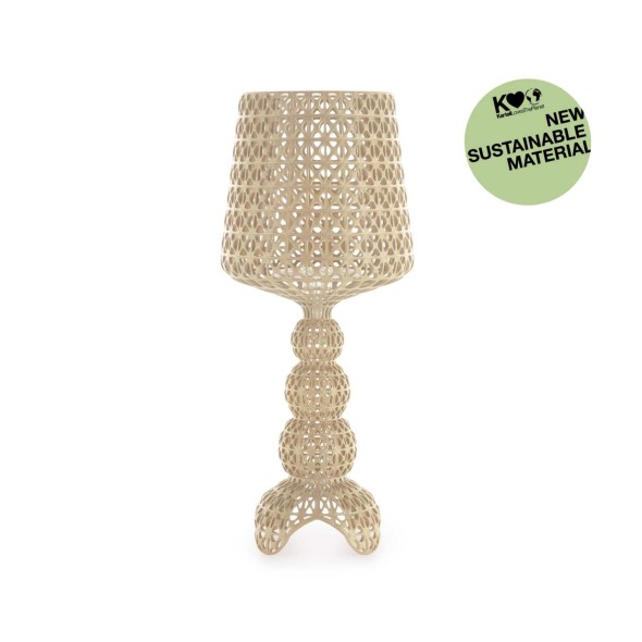 Kartell Λάμπα beige σειρά Mini Kabuki