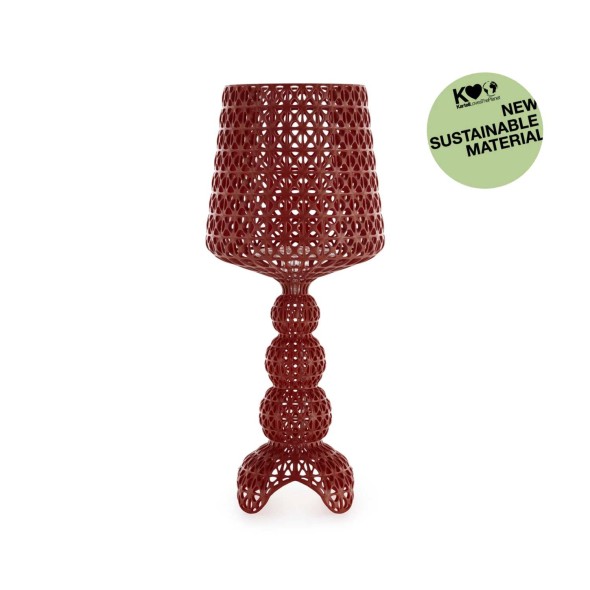 Kartell Λάμπα burgundy σειρά Mini Kabuki