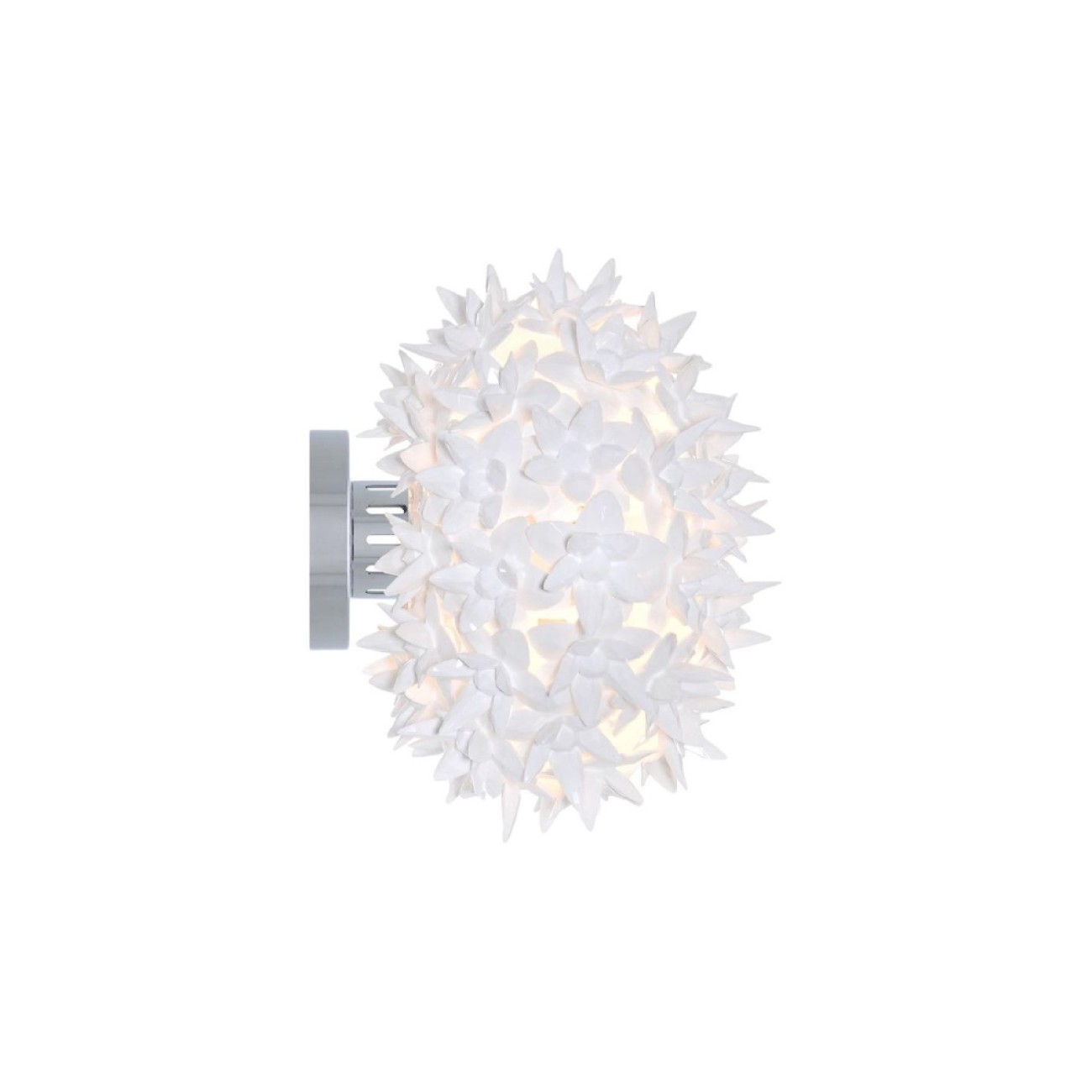 Kartell Απλίκα 28Χ22 εκ. white σειρά Bloom Φωτιστικά
