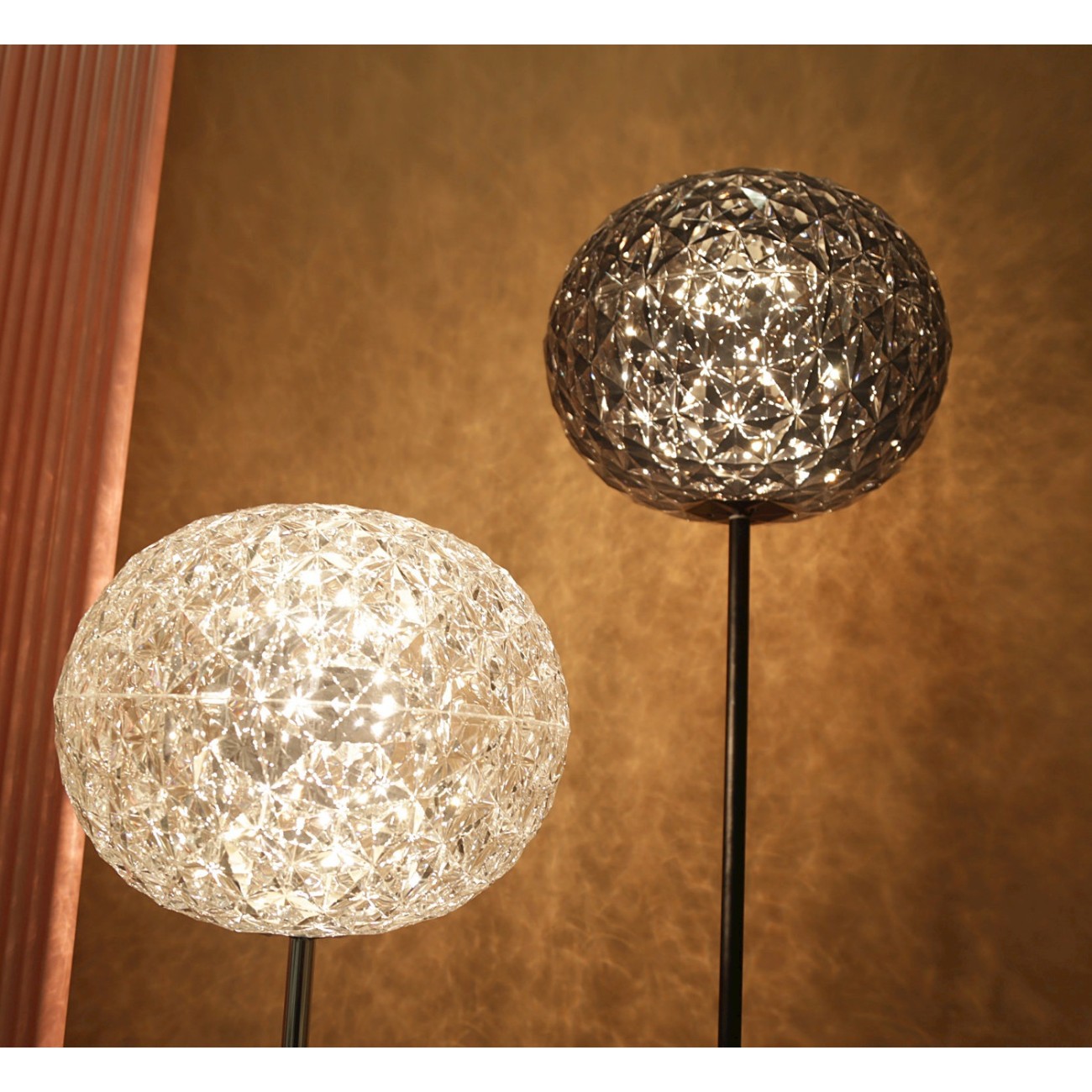 Kartell Φωτιστικό επιδαπέδιο διάφανο 130cm σειρά Planet Επιδαπέδια