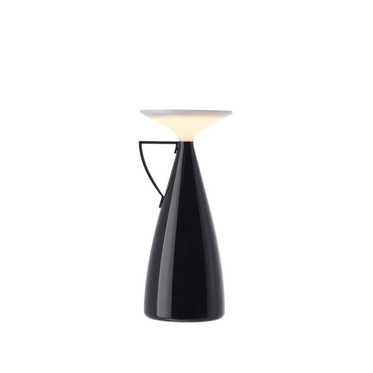 Kartell Λάμπα επαναφορτιζόμενη 23 εκ. μαύρη σειρά Camomille Φωτιστικά