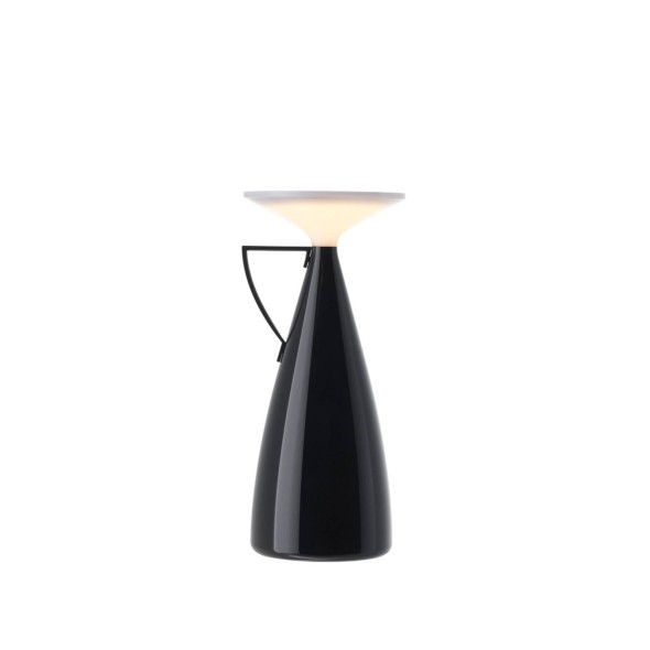 Kartell Λάμπα επαναφορτιζόμενη 23 εκ. μαύρη σειρά Camomille Kartell Λάμπα επαναφορτιζόμενη 23 εκ. μαύρη σειρά Camomille