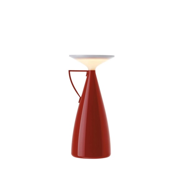 Kartell Λάμπα επαναφορτιζόμενη 23 εκ. burgundy σειρά Camomille Kartell Λάμπα επαναφορτιζόμενη 23 εκ. burgundy σειρά Camomille