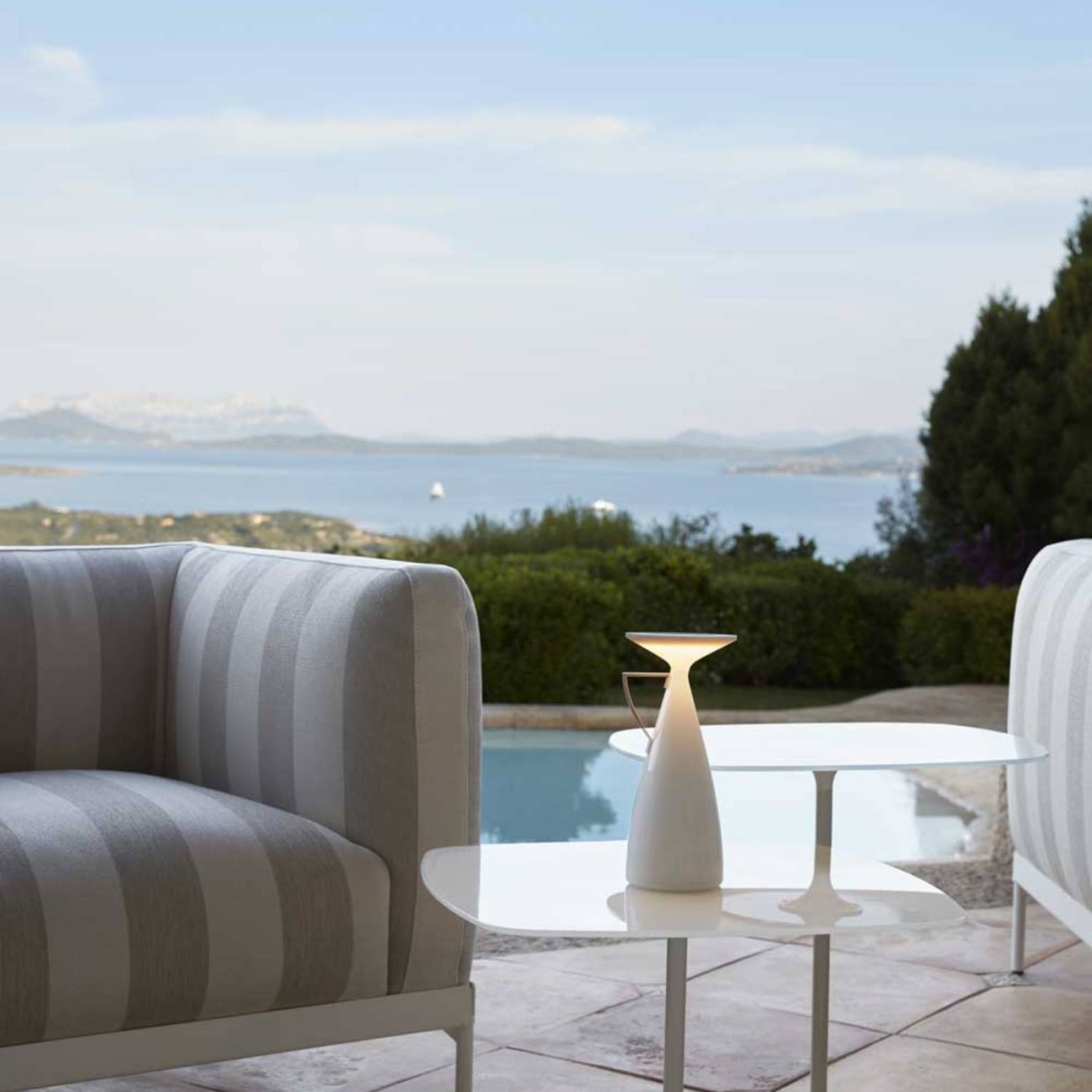 Kartell Λάμπα επαναφορτιζόμενη 23 εκ. powder σειρά Camomille Φωτιστικά