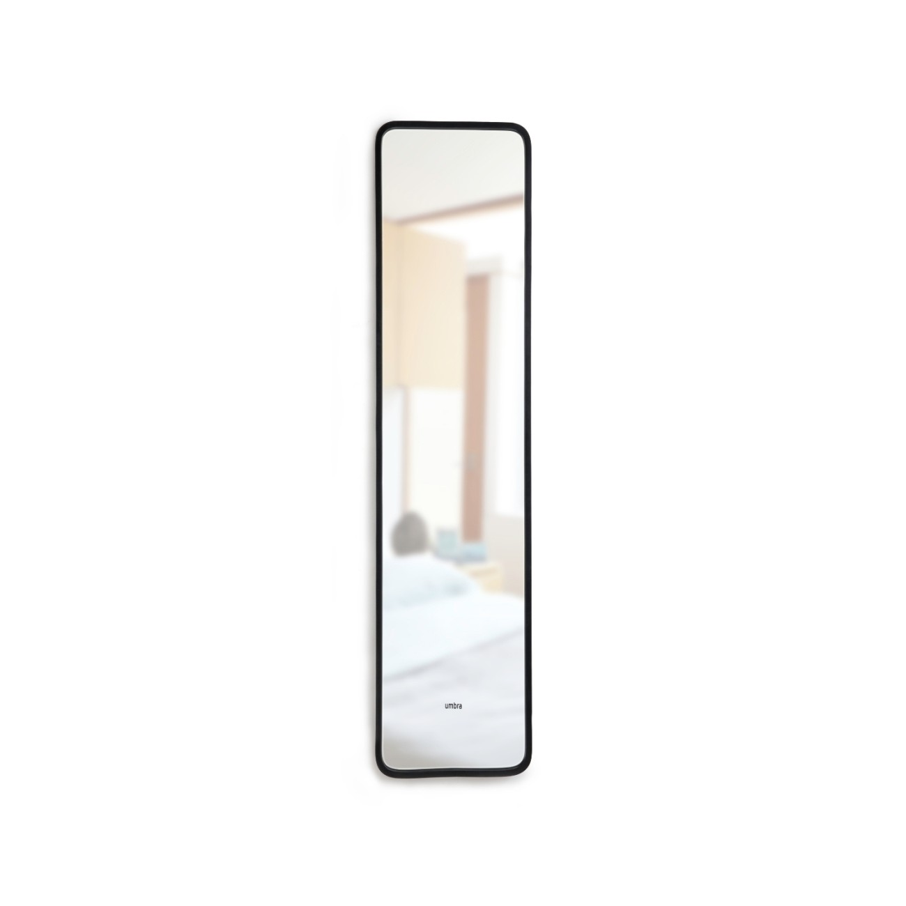 Umbra Καθρέφτης δαπέδου 157x37x5cm μαύρο σειρά Hub Καθρέφτες Τοίχου