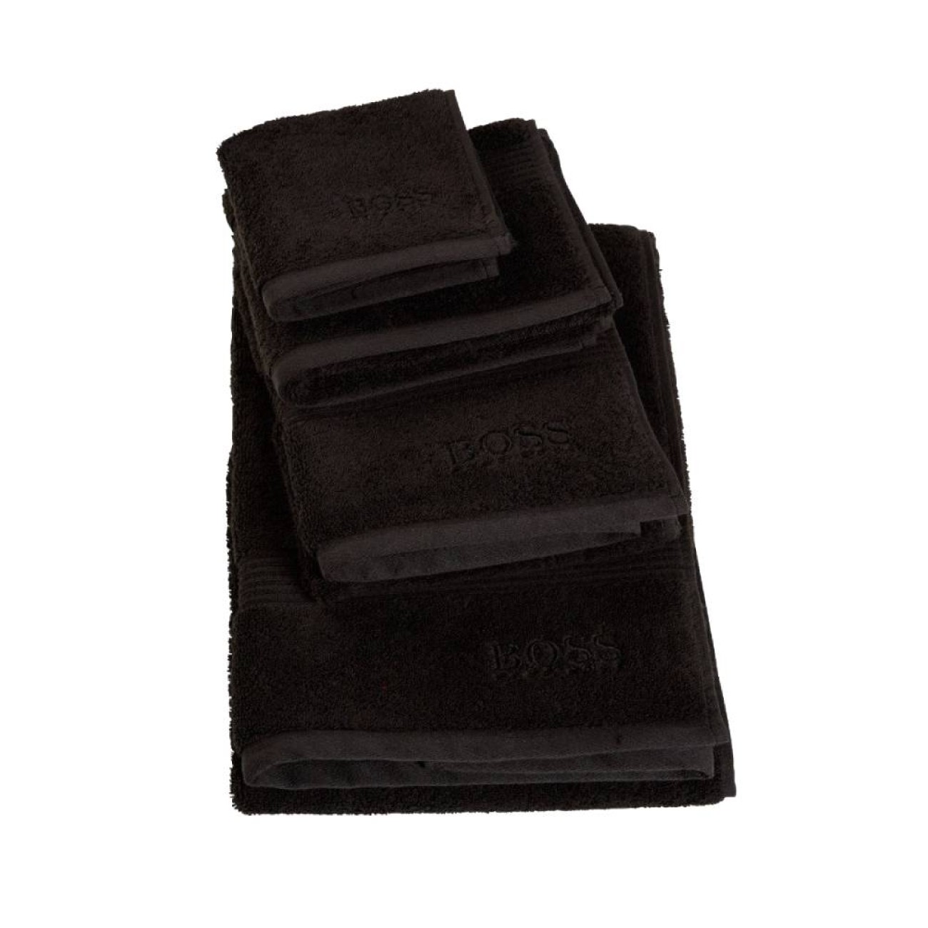 Hugo Boss Πετσέτα σώματος 100x150εκ χρώμα Μαύρο σειρά Loft Πετσέτες