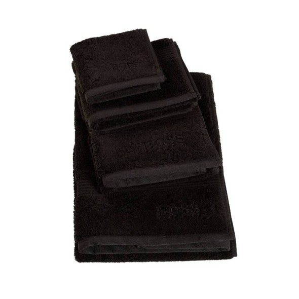 Hugo Boss Πετσέτα σώματος 100x150εκ χρώμα Μαύρο σειρά Loft