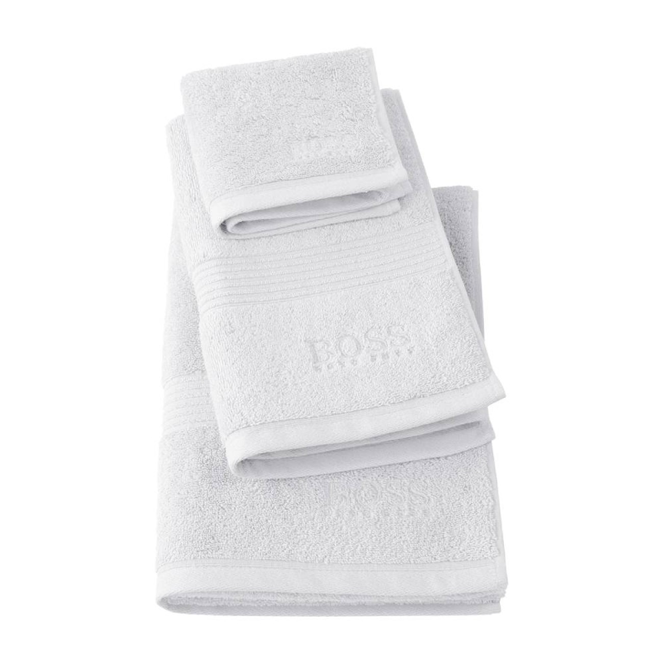 Hugo Boss Πετσέτα προσώπου 50x100εκ χρώμα Λευκό σειρά Loft Πετσέτες