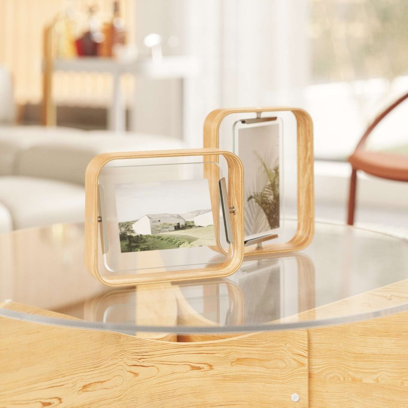Umbra Φωτογραφοθήκη 13x18cm φυσικό ξύλο σειρά Bellwood Φωτογραφοθήκες (κορνίζες)