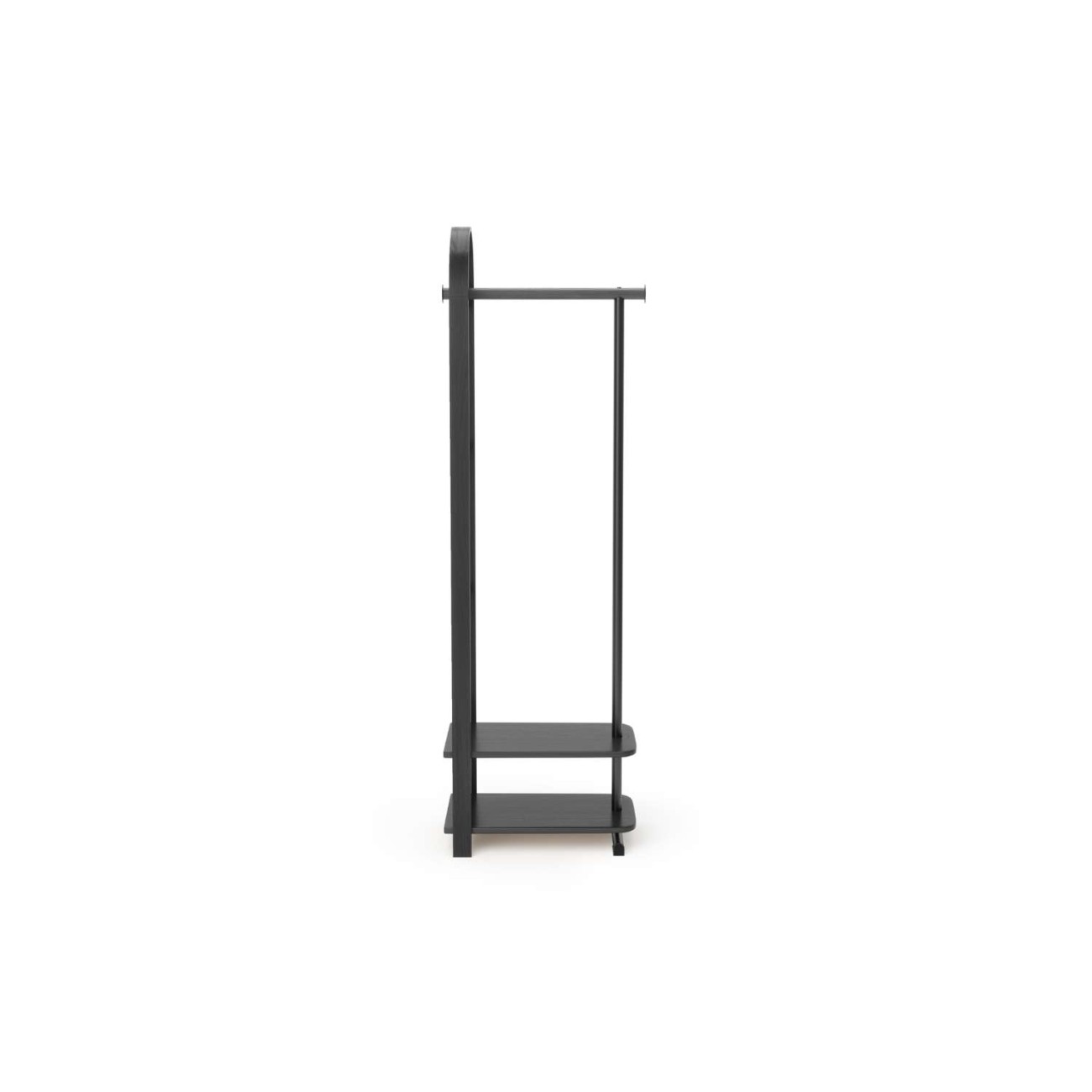 Umbra Καλόγερος/Γαρνταρόμπα 37,3x54,2x167,3cm μαύρο σειρά Bellwood Καλόγεροι & Κρεμάστρες