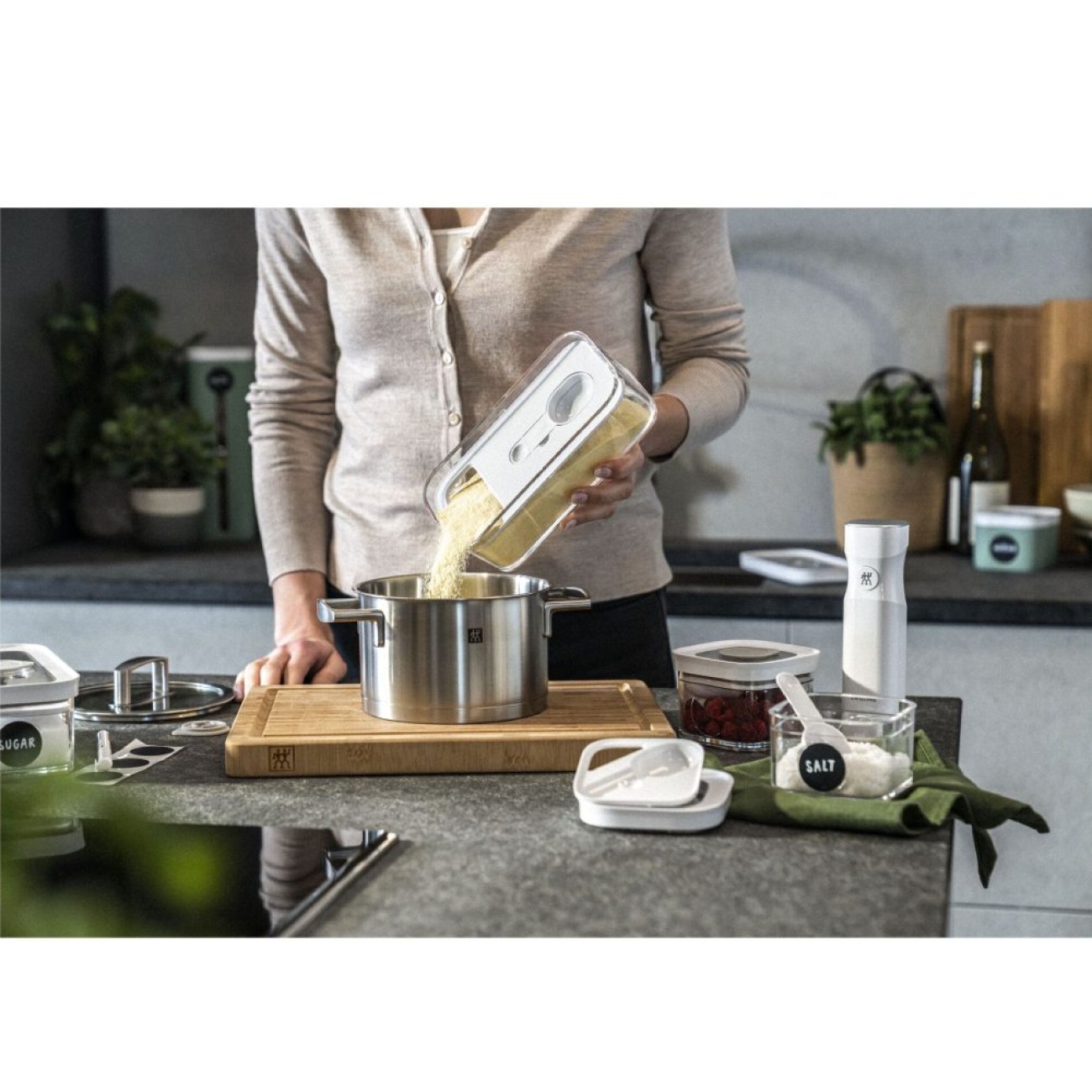 Zwilling J.A.Henckels Δοχείο τροφίμων M 0,70 λτ. σειρά Cube Fresh & Save
 Δοχεία Τροφίμων
