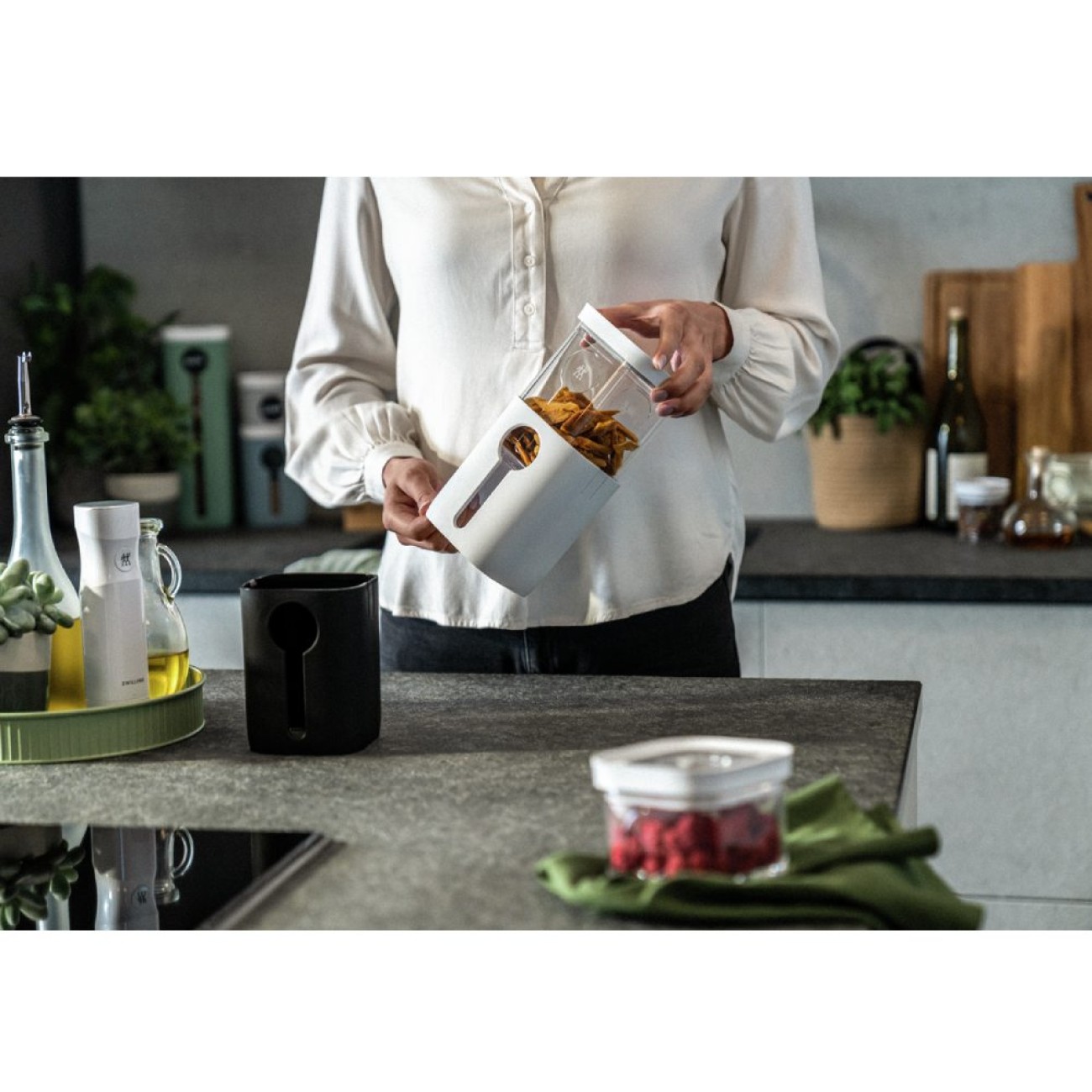 Zwilling J.A.Henckels Θήκη S Black σειρά Cube Fresh & Save
 Δοχεία Τροφίμων