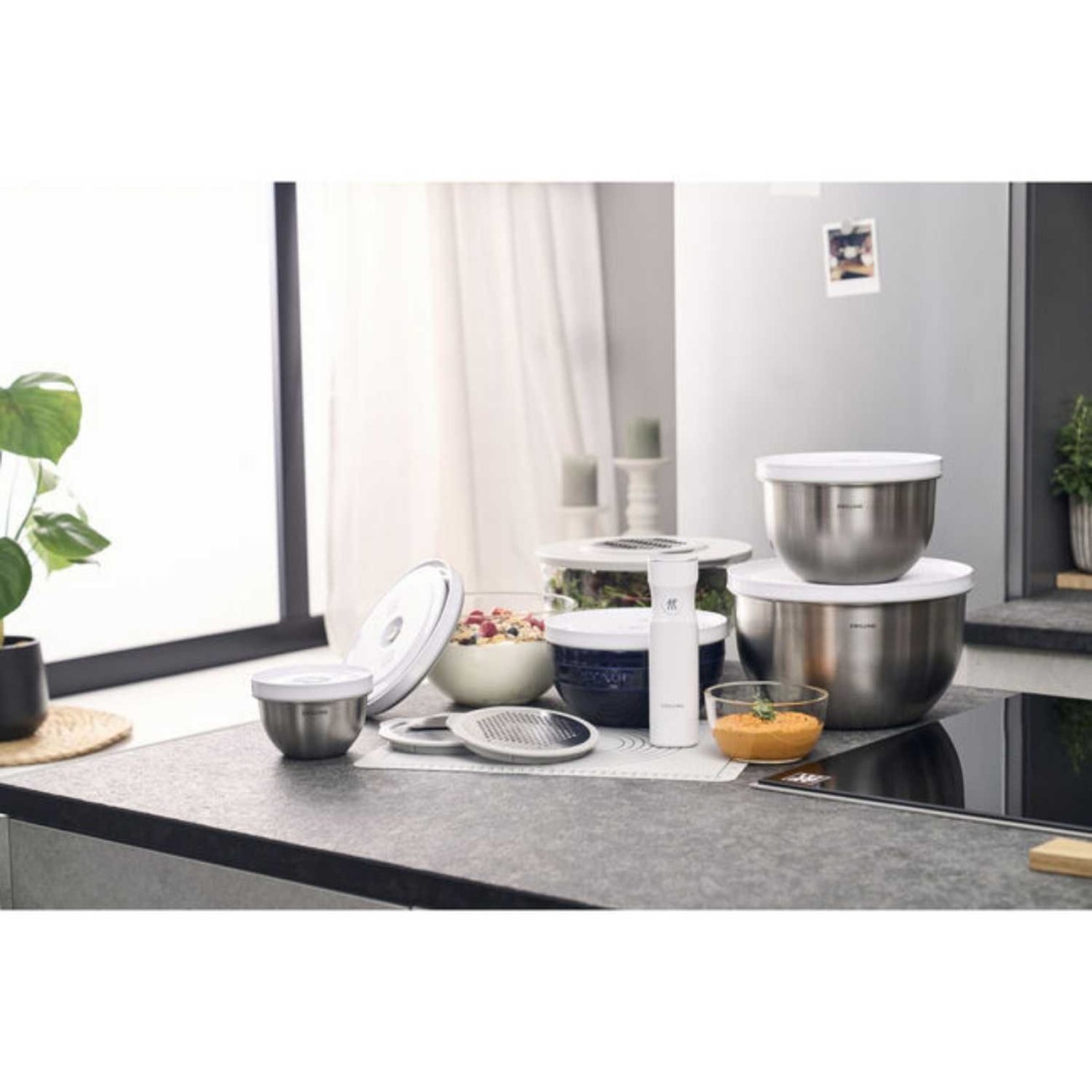 Zwilling J.A. Henckels Σετ 5 τεμ. αξεσουάρ για μπολ Vacuum σειρά Fresh & Save Δοχεία Τροφίμων