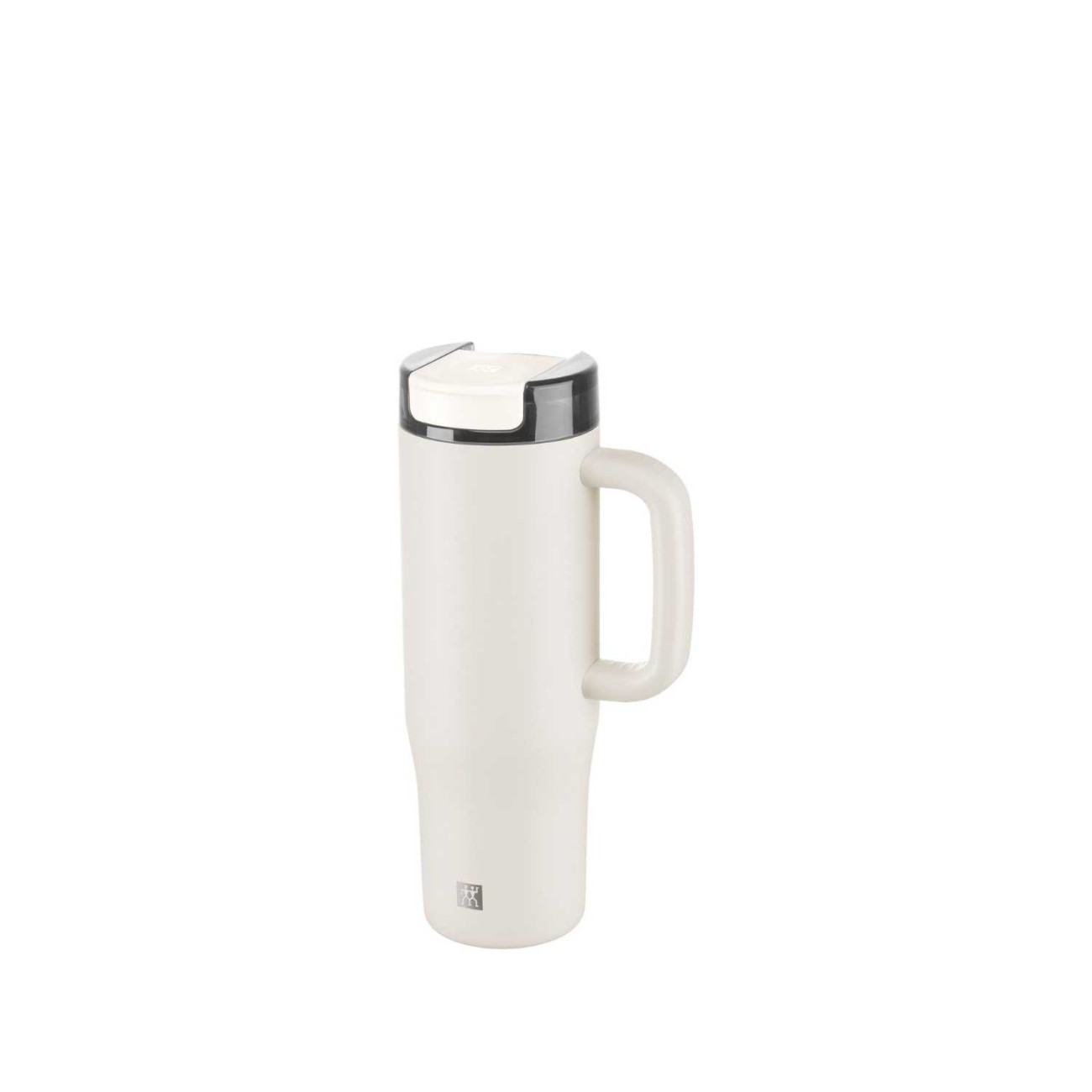 Zwilling J.A. Henckels Ισοθερμική κούπα με καλαμάκι 900ml ανοξείδωτη Cream White σειρά Thermo Plus Θερμός Κανάτες/Κούπες