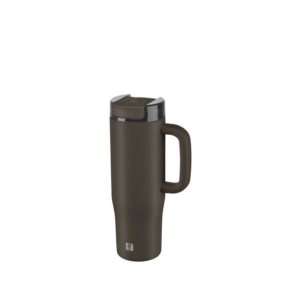 Zwilling J.A. Henckels Ισοθερμική κούπα με καλαμάκι 900ml ανοξείδωτη Chocolate σειρά Thermo Plus Zwilling J.A. Henckels Ισοθερμική κούπα με καλαμάκι 900ml ανοξείδωτη Chocolate σειρά Thermo Plus