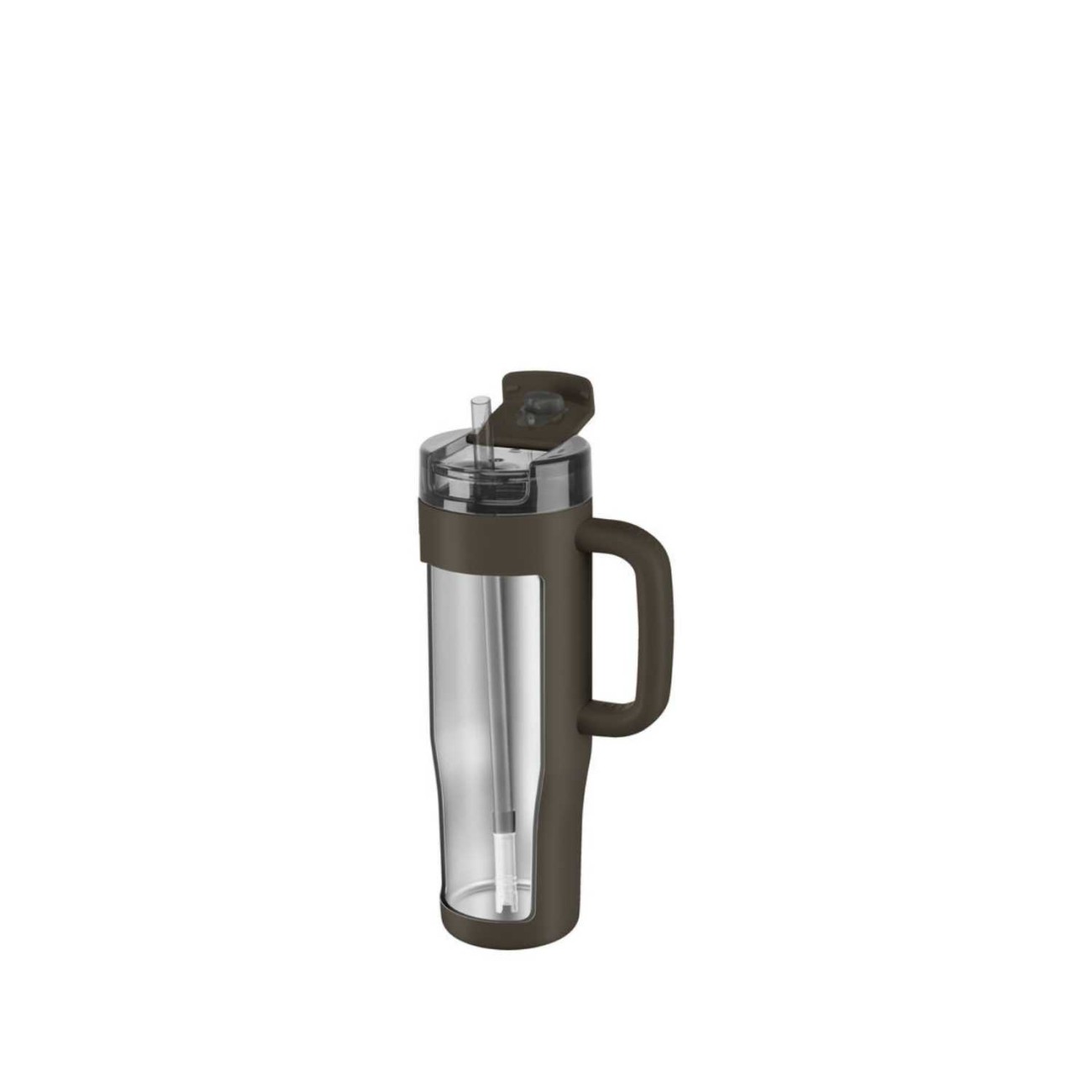 Zwilling J.A. Henckels Ισοθερμική κούπα με καλαμάκι 900ml ανοξείδωτη Chocolate σειρά Thermo Plus Θερμός Κανάτες/Κούπες