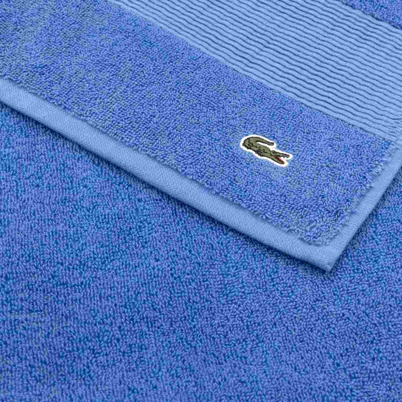 Lacoste Πετσέτα χεριών 40x60εκ. χρώμα Μπλε σειρά Le Croco Πετσέτες