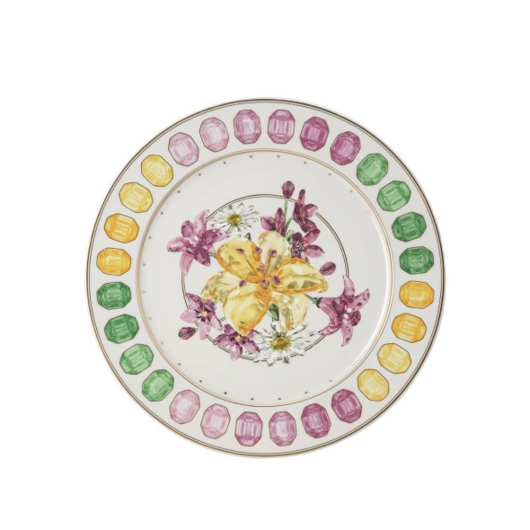 Rosenthal/Swarovski Πιατέλλα Φ33 εκ. Bouquet σειρά Idyllia Rosenthal/Swarovski Πιατέλλα Φ33 εκ. Bouquet σειρά Idyllia