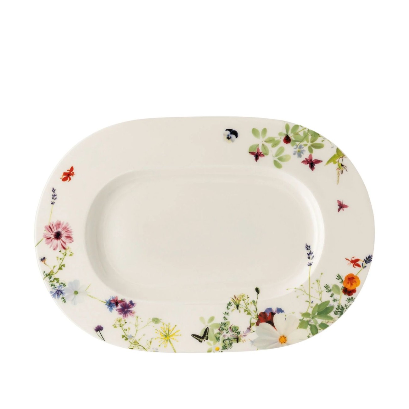 Rosenthal Πιατέλλα οβάλ 34 εκ. σειρά Brillance Grand Air Πιατέλες
