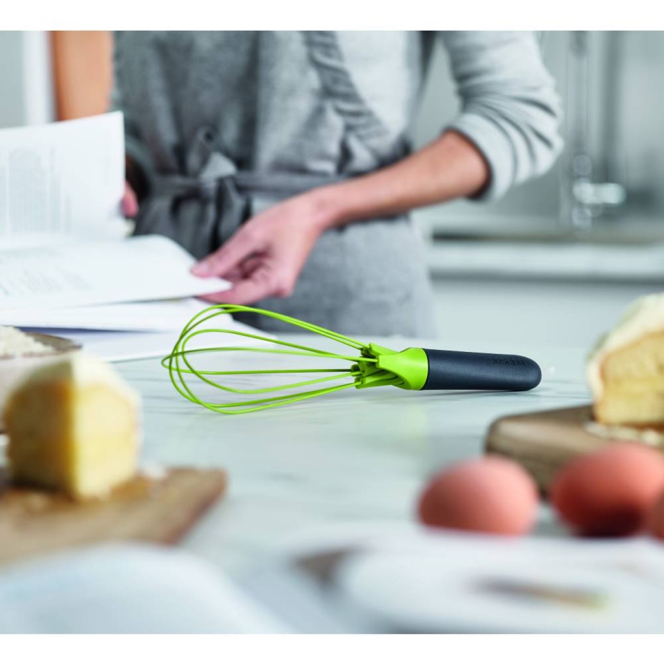 Joseph Joseph Αναδευτήρι 28cm πράσινο σειρά Twist 2 in 1 Εργαλεία & Gadgets