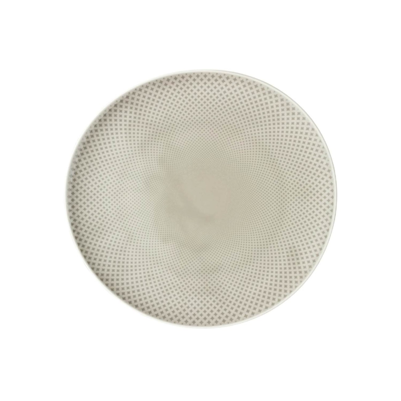 Rosenthal Πιατέλα 37 εκ. με σχέδιο σειρά Junto Pearl Grey Πιατέλες Σερβιρίσματος