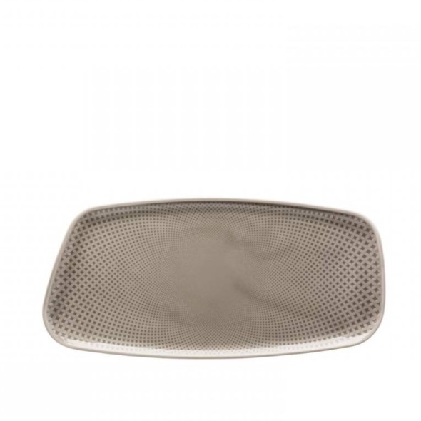 Rosenthal Πιατέλλα σερβιρίσματος 30x15εκ. σειρά Junto Pearl Grey Rosenthal Πιατέλλα σερβιρίσματος 30x15εκ. σειρά Junto Pearl Grey