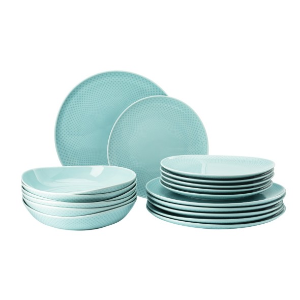 Rosenthal  Σετ 18 Τεμ. Φαγητού σειρά Junto Opal Green 
