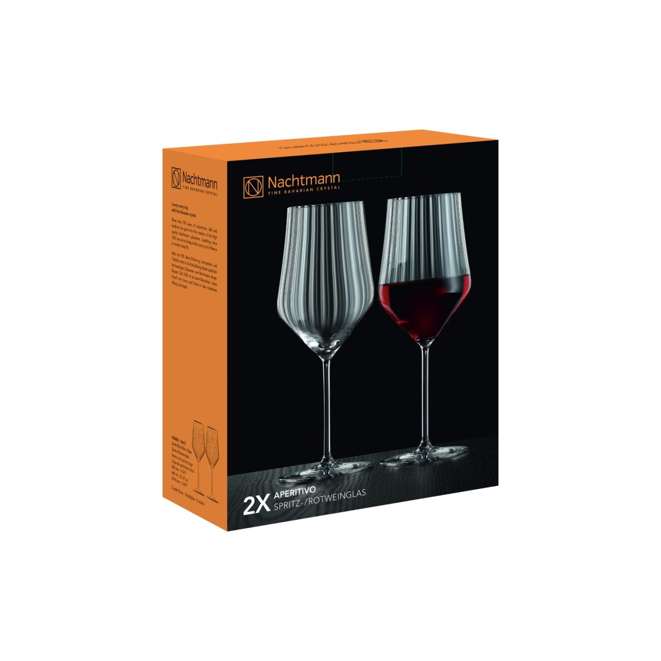 Nachtmann Σετ 2 τεμ. ποτήρι κόκκινου κρασιού 640 ml σειρά Aperitivo Ποτήρια Κρασιού