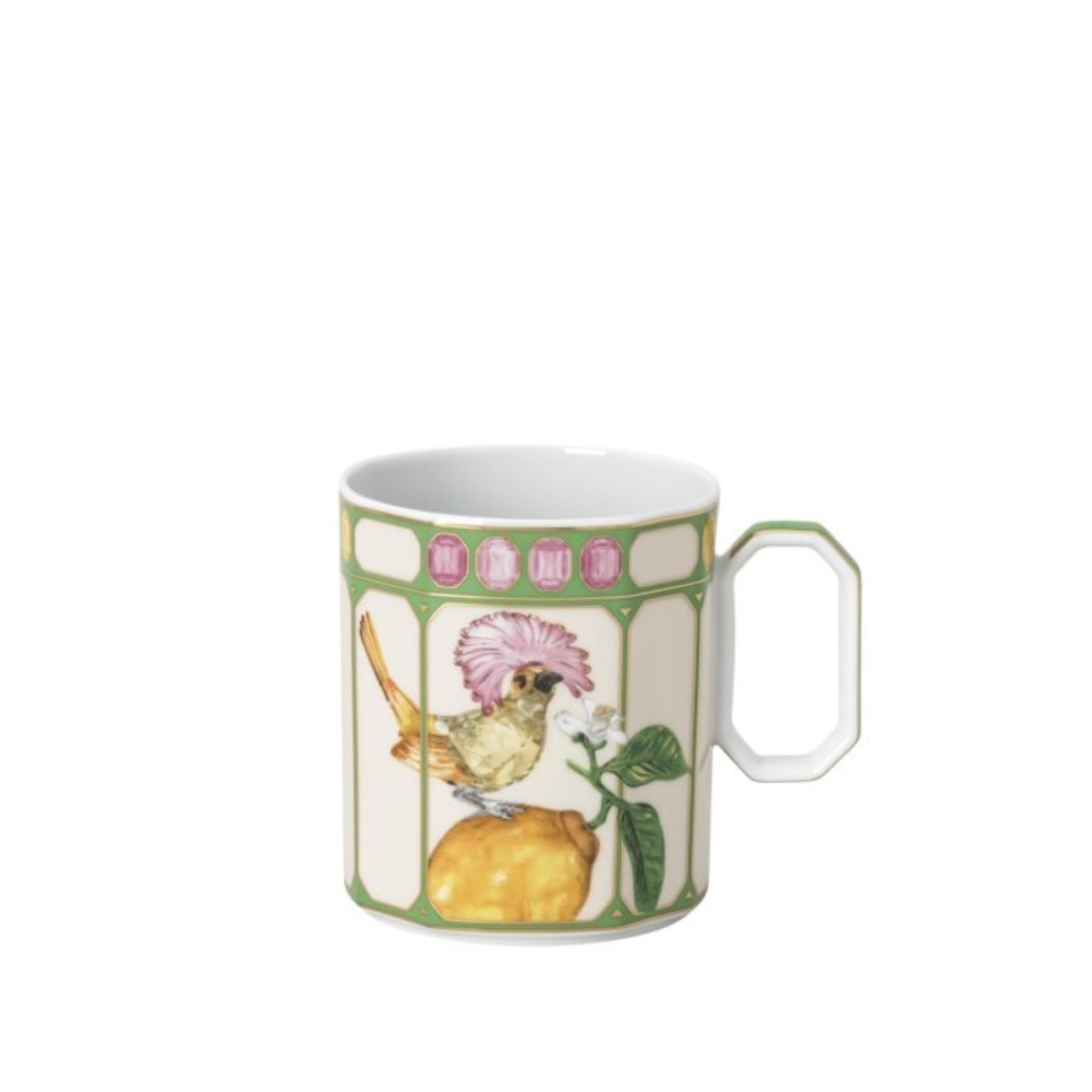 Rosenthal/Swarovski Κούπα 0,39 λτ Flycatcher Green σειρά Idyllia Φλυτζάνια & Πιάτα Καφέ/Τσαγιού