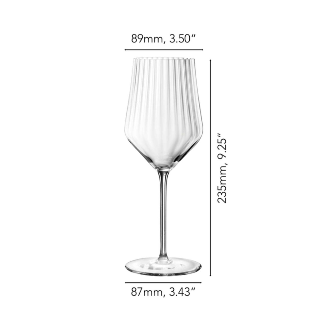 Nachtmann Σετ 6 τεμ ποτήρι λευκού κρασιού/Universal 490 ml σειρά Aperitivo Ποτήρια Κρασιού