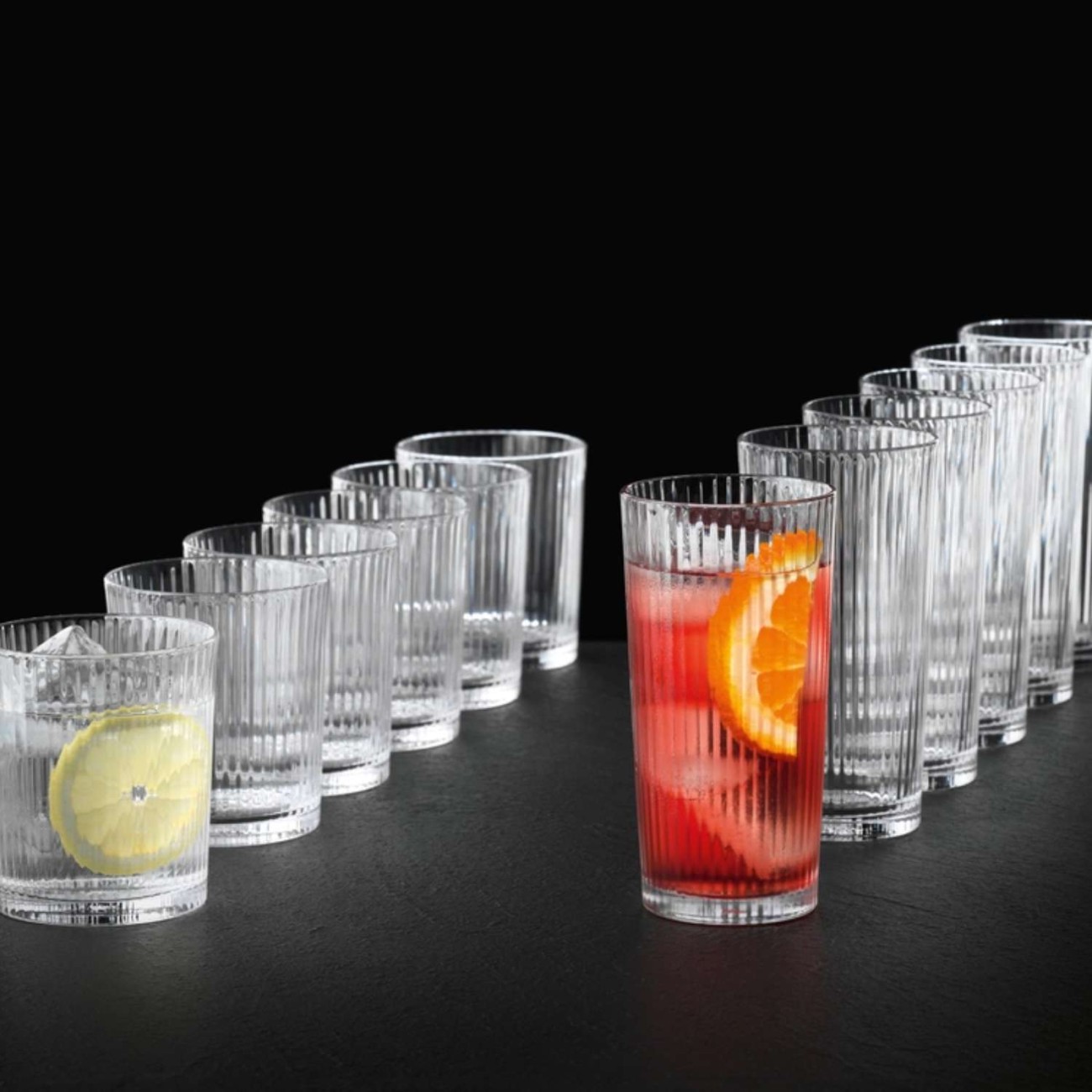 Nachtmann Σετ 12 τεμ ποτήρι νερού/αναψυκτικού 395 ml & χυμού/ουϊσκυ 370 ml σειρά Aperitivo Ποτήρια Νερού/Αναψυκτικού