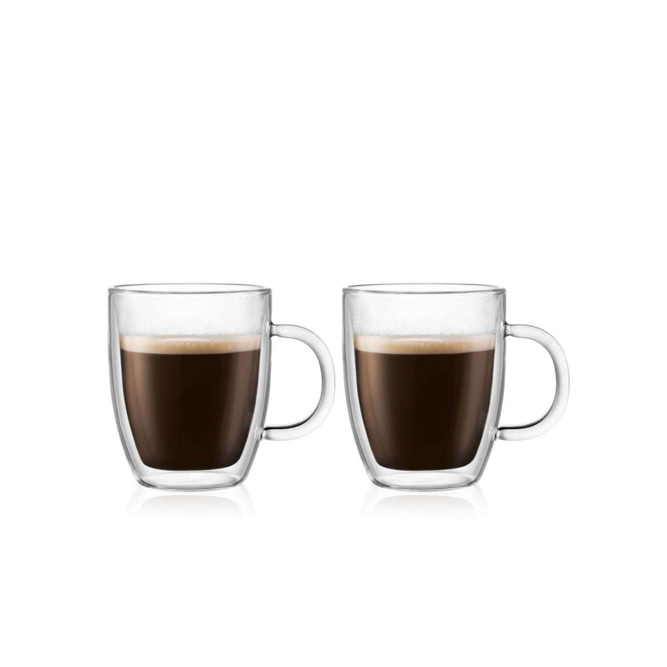 Bodum Σετ 2 τεμ. κούπες double wall 350ml Transparent  σειρά σειρά Bistro Κούπες/Φλυτζάνια