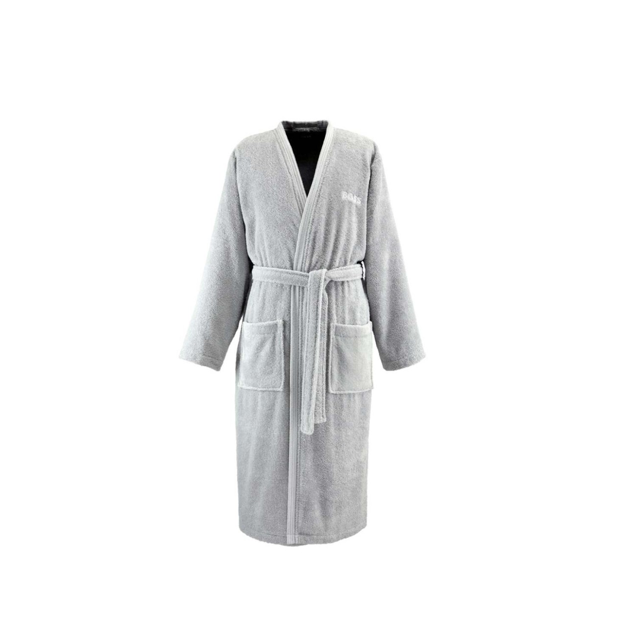 Hugo Boss Μπουρνούζι με κουκούλα XLarge 400gsm γκρι σειρά Edge Μπουρνούζια